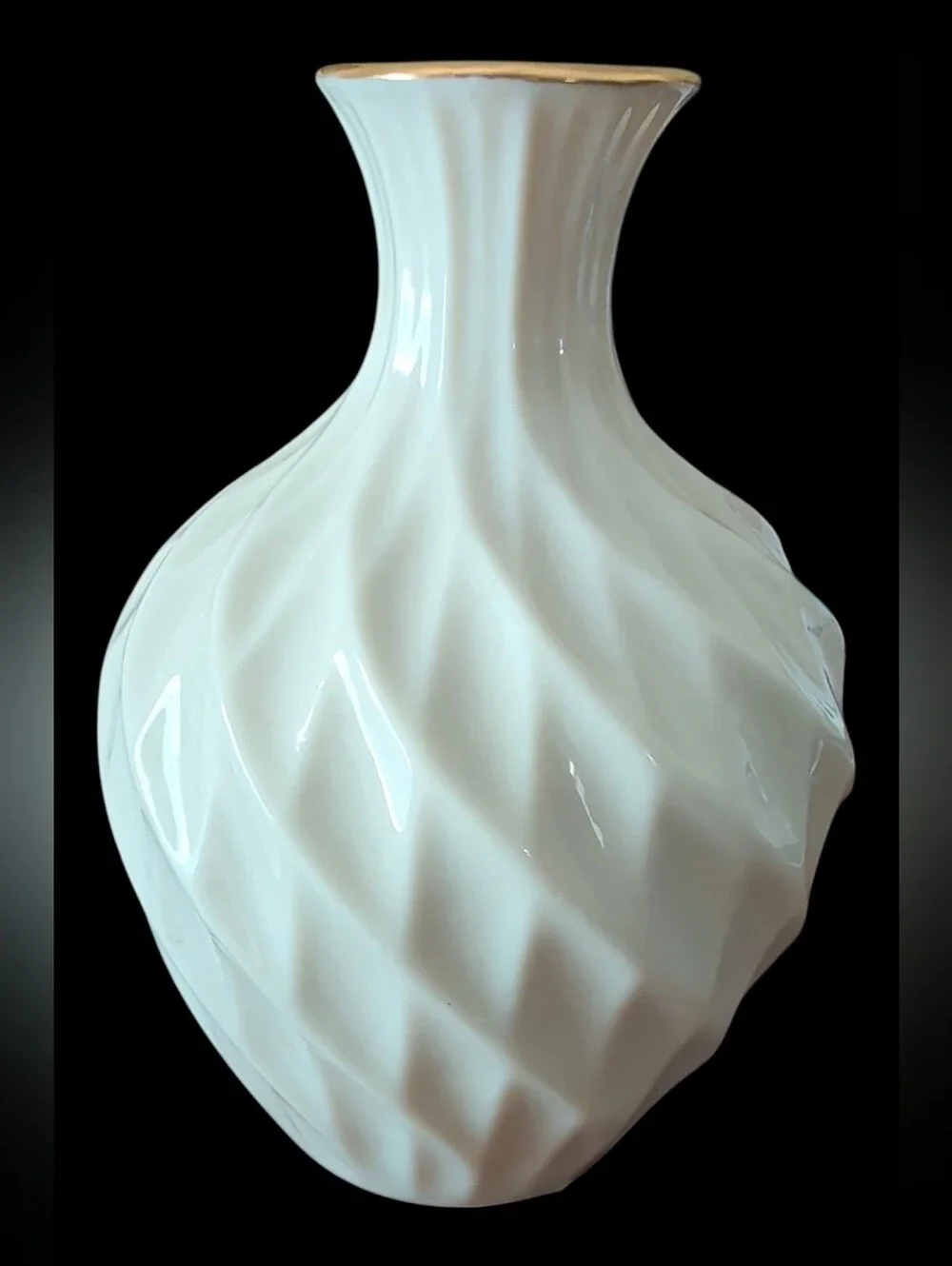 Vintage Lenox Richmond Swirl Bud Vase